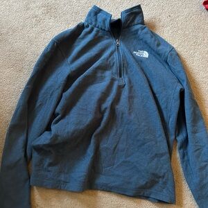 The North Face Blue Quarter-Zip Pullover